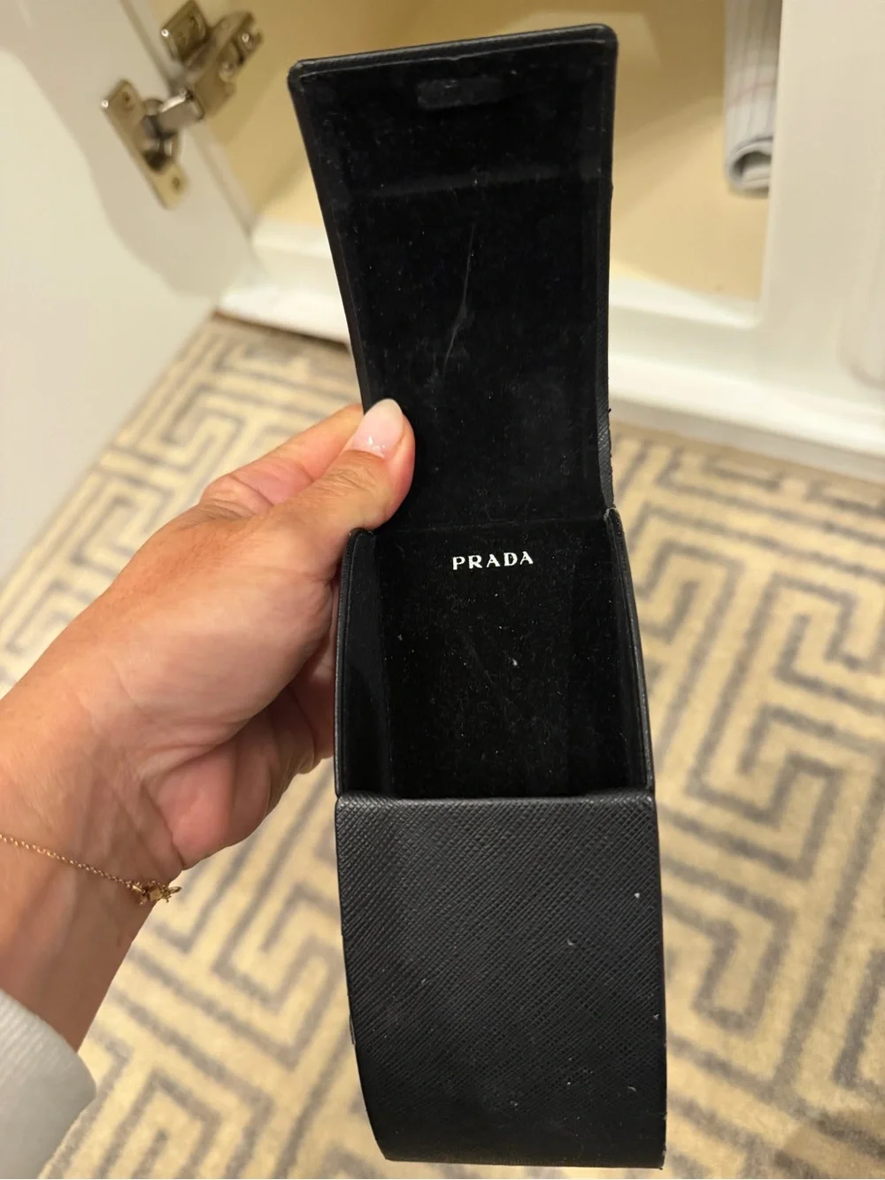 Prada Black Cat-Eye Sunglasses